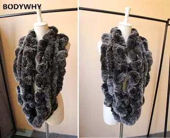 New Real Rex Rabbit Fur Infinity Scarf Ring Scarves Cowl Wrap Mufflers Snood Scarf Plush Neck Warmer Collar Soft Winter Women
New Real Rex Rabbit Fur Infinity Scarf Ring Scarves Cowl Wrap Mufflers Snood Scarf Plush Neck Warmer Collar Soft Winter Women