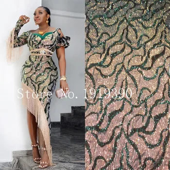 Nigerian Lace Fabrics African Lace Fabric 2020 High Quality Lace with Sequin, Green French Lace Fabric for Dress latest Net lace
Nigerian Lace Fabrics African Lace Fabric 2020 High Quality Lace with Sequin, Green French Lace Fabric for Dress latest Net lace