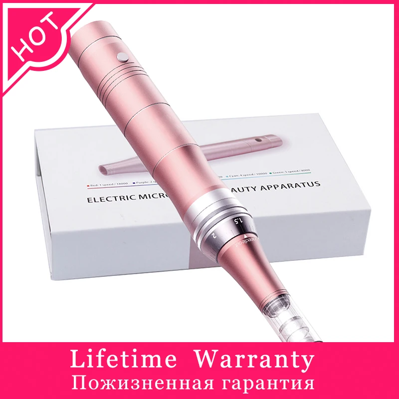 Electric Derma Pen Wireless Skin Care Machine Device Tattoo Microblading Derma Tattoo Needles Gun Dr Pen Mesotherapy Face Makeup
Electric Derma Pen Wireless Skin Care Machine Device Tattoo Microblading Derma Tattoo Needles Gun Dr Pen Mesotherapy Face Makeup