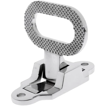 108x81mm Diamond Non-Slip 316 Stainless Steel Folding Mast Step Marine Boat Yacht Car RV Transom Step Fold Out Step 
108x81mm Diamond Non-Slip 316 Stainless Steel Folding Mast Step Marine Boat Yacht Car RV Transom Step Fold Out Step