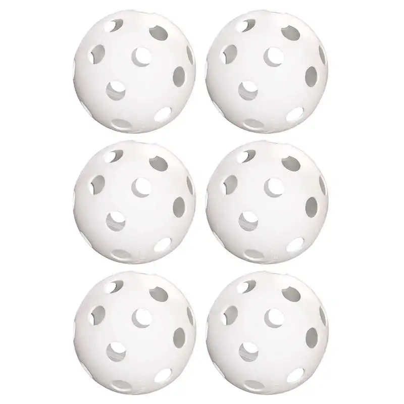 6-Pack Of 9-Inch Softballs–Perforated Practice Balls For Sports Training & Wiffle Ball
6-Pack Of 9-Inch Softballs–Perforated Practice Balls For Sports Training & Wiffle Ball