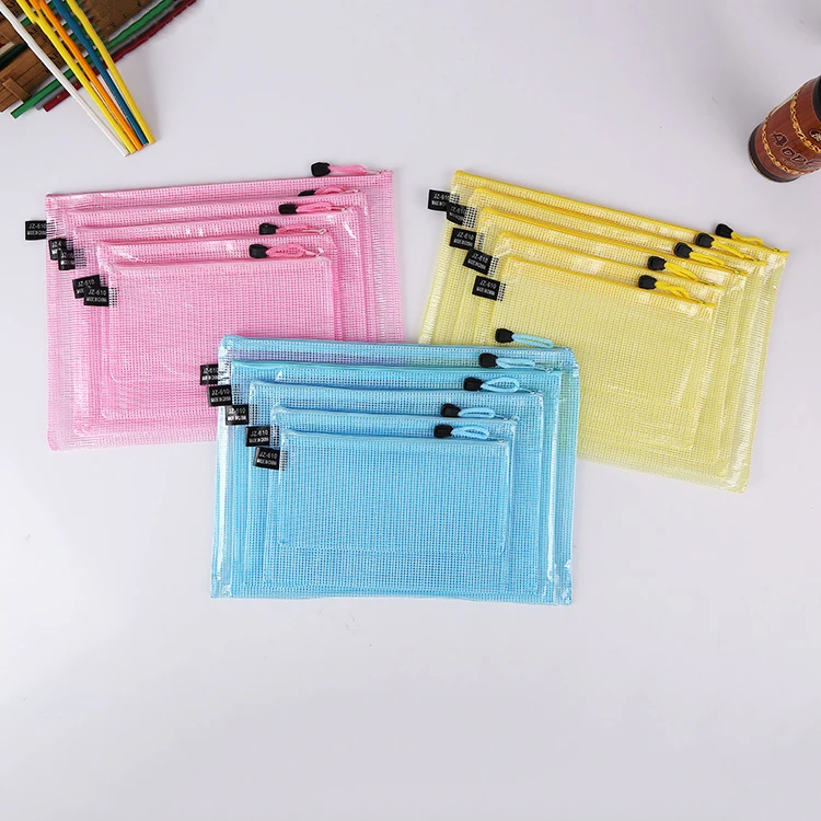 A4 Color Waterproof Document Bag Transparent Grid Pencil Case File Portable Plastic Zipper Bag File Folder School Office Supply
A4 Color Waterproof Document Bag Transparent Grid Pencil Case File Portable Plastic Zipper Bag File Folder School Office Supply