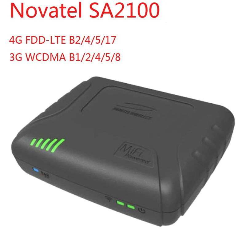 

Novatel MiFi SA 2100- wireless router- 802.11b/g/n - desktop | SA2100-10-R Applicable to USA, Canada and Chile