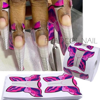 Nail Art Tools Nail Form French Manicure Paper Nails Forms Tips Builder Sticker Self-Adhesive Polish Guide Mold Decal Tool
Nail Art Tools Nail Form French Manicure Paper Nails Forms Tips Builder Sticker Self-Adhesive Polish Guide Mold Decal Tool