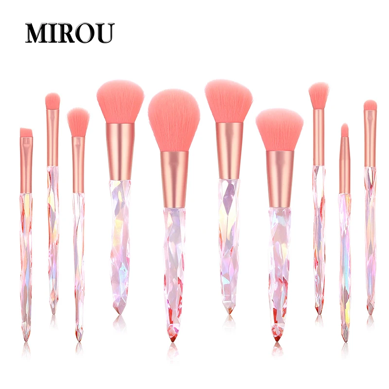 10Pcs Crystal Style Makeup Brush Sets Powder Foundation Foundation Eye Blush Brush Cosmetics Professional Makeup Brush Kit Tools
10Pcs Crystal Style Makeup Brush Sets Powder Foundation Foundation Eye Blush Brush Cosmetics Professional Makeup Brush Kit Tools