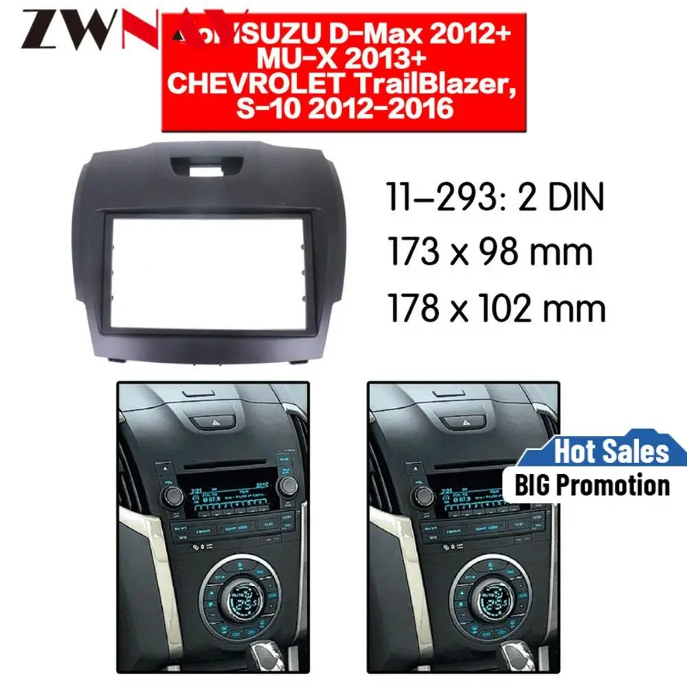 Car DVD Player frame For 2012+ ISUZU D Max 2DIN Auto AC Black LHD RHD Auto Radio Multimedia NAVI fascia
Car DVD Player frame For 2012+ ISUZU D Max 2DIN Auto AC Black LHD RHD Auto Radio Multimedia NAVI fascia