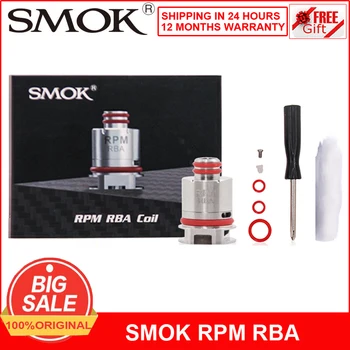 SMOK original RPM RBA enjoy for DIY 0.6ohm coil Bring massive vapor and purer flavor for fetch pro,RPM 80 pro, alike, pozz x
SMOK original RPM RBA enjoy for DIY 0.6ohm coil Bring massive vapor and purer flavor for fetch pro,RPM 80 pro, alike, pozz x
