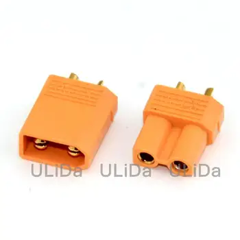 10pairs XT30 2mm Golden Connector / Plug Set for RC QVA250 Quadcopter Multicopter Airp
10pairs XT30 2mm Golden Connector / Plug Set for RC QVA250 Quadcopter Multicopter Airp