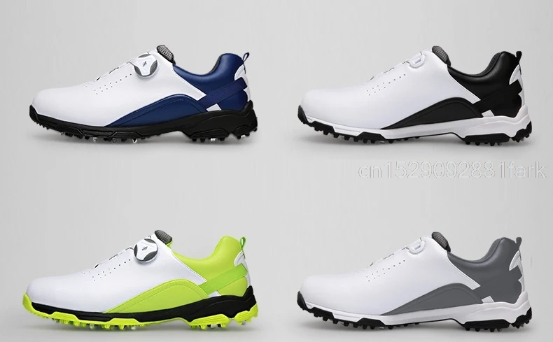 Description Picture 6 of itemPgm Waterproof Sneakers Mens Golf Shoes Breathable Fitness Training Golf Shoe Man Non-Slip Rotating Buckle Golf Trainers