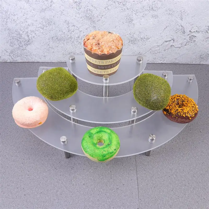 3 Tiers Desserts Show Shelf Snack Display Rack Cupcakes Stand Holder Acrylic Cake Serving Platter For Wedding Birthday Party
3 Tiers Desserts Show Shelf Snack Display Rack Cupcakes Stand Holder Acrylic Cake Serving Platter For Wedding Birthday Party