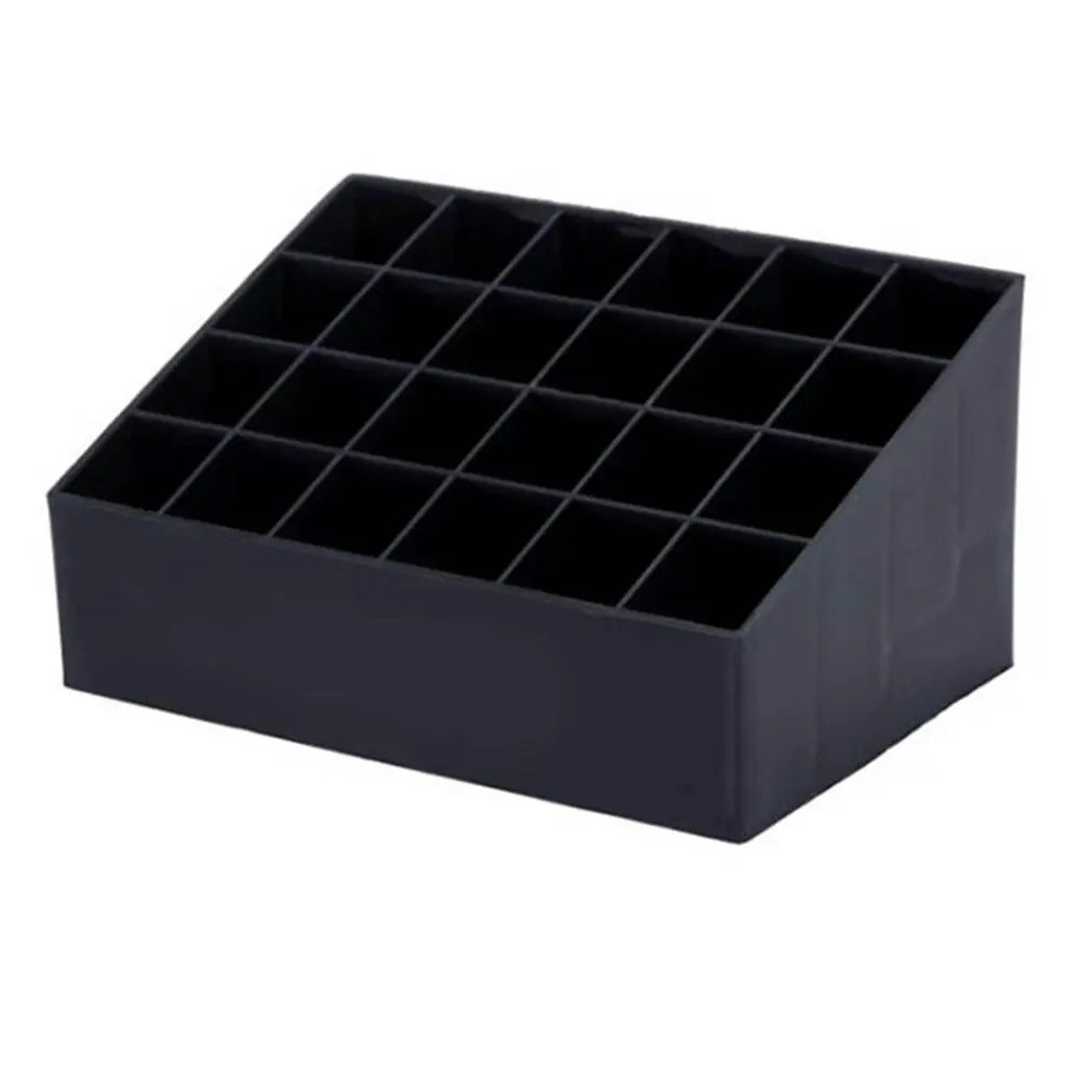 24 Grid Lipstick Holder Plastic Cosmetic Organizer Lipsticks Display Rack Portable Makeup Storage Box
24 Grid Lipstick Holder Plastic Cosmetic Organizer Lipsticks Display Rack Portable Makeup Storage Box
