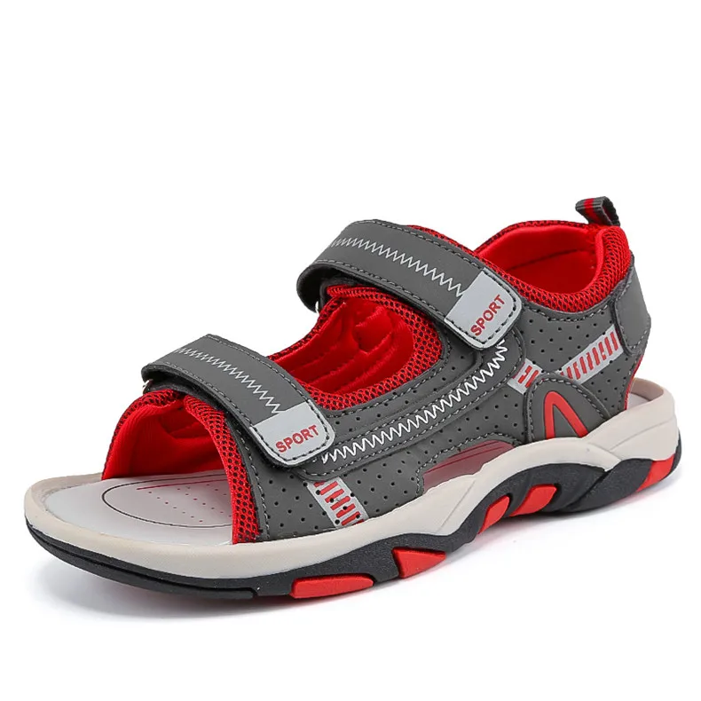 2020 Summer Boys Sandals Kid Sandals Children Shoes Cut-outs Rubber School Shoes Breathable Open Toe Casual Boy Sandal (6)