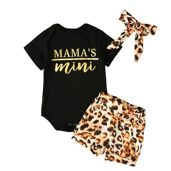 Rorychen 4-24M Toddler Baby Boy Girls Clothes Set Summer Outfits Letter Bodysuits Tops Leopard Print Shorts Headband 3Pcs Set
Rorychen 4-24M Toddler Baby Boy Girls Clothes Set Summer Outfits Letter Bodysuits Tops Leopard Print Shorts Headband 3Pcs Set