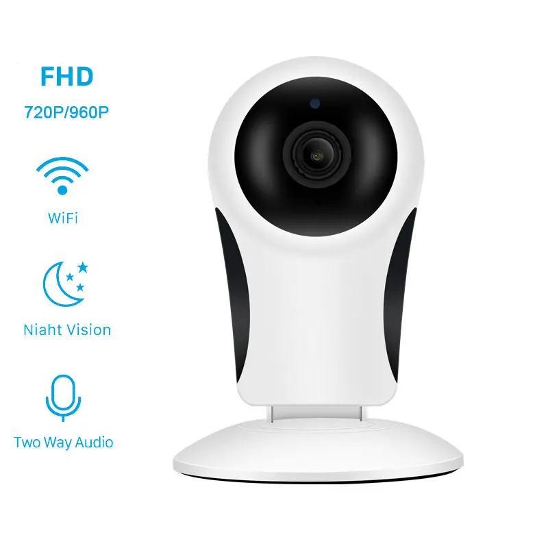 720P/960P IP Home Security Camera Wifi Camera IP Camera IR Night Vision Audio Monitor Indoor Security Webcam Remote Monitor
720P/960P IP Home Security Camera Wifi Camera IP Camera IR Night Vision Audio Monitor Indoor Security Webcam Remote Monitor