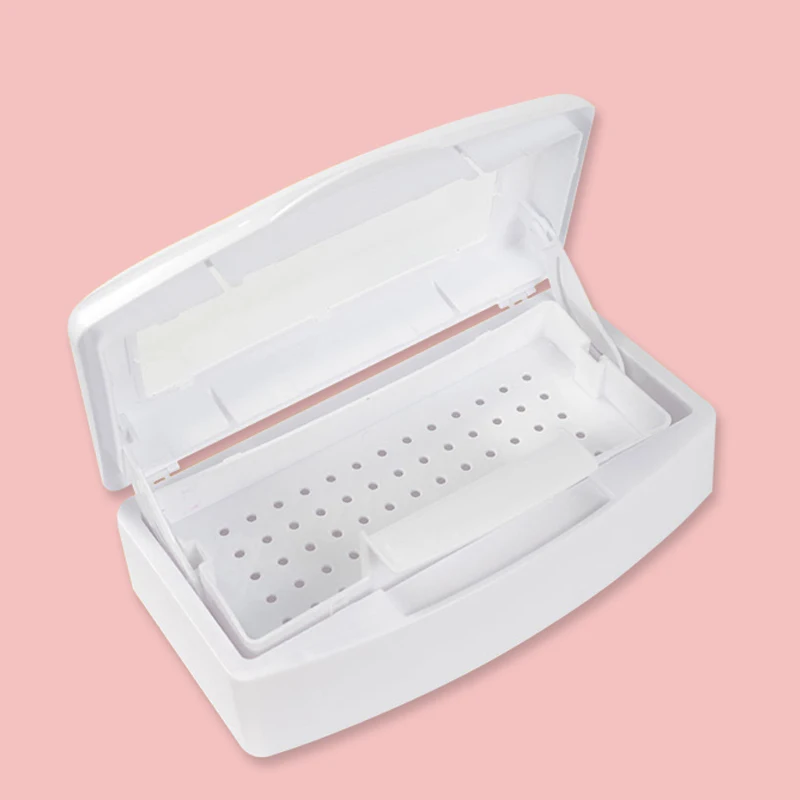 Sterilizer Tray Box Alcohol Disinfection Disinfection Box Salon Nail Metal Tools Disinfector Manicure Implement Tool Alcohol
Sterilizer Tray Box Alcohol Disinfection Disinfection Box Salon Nail Metal Tools Disinfector Manicure Implement Tool Alcohol
