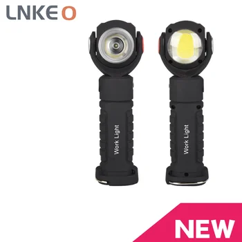 The new cob working lamp car maintenance handheld working lamp can be rotated with a flashlight with magnet
The new cob working lamp car maintenance handheld working lamp can be rotated with a flashlight with magnet