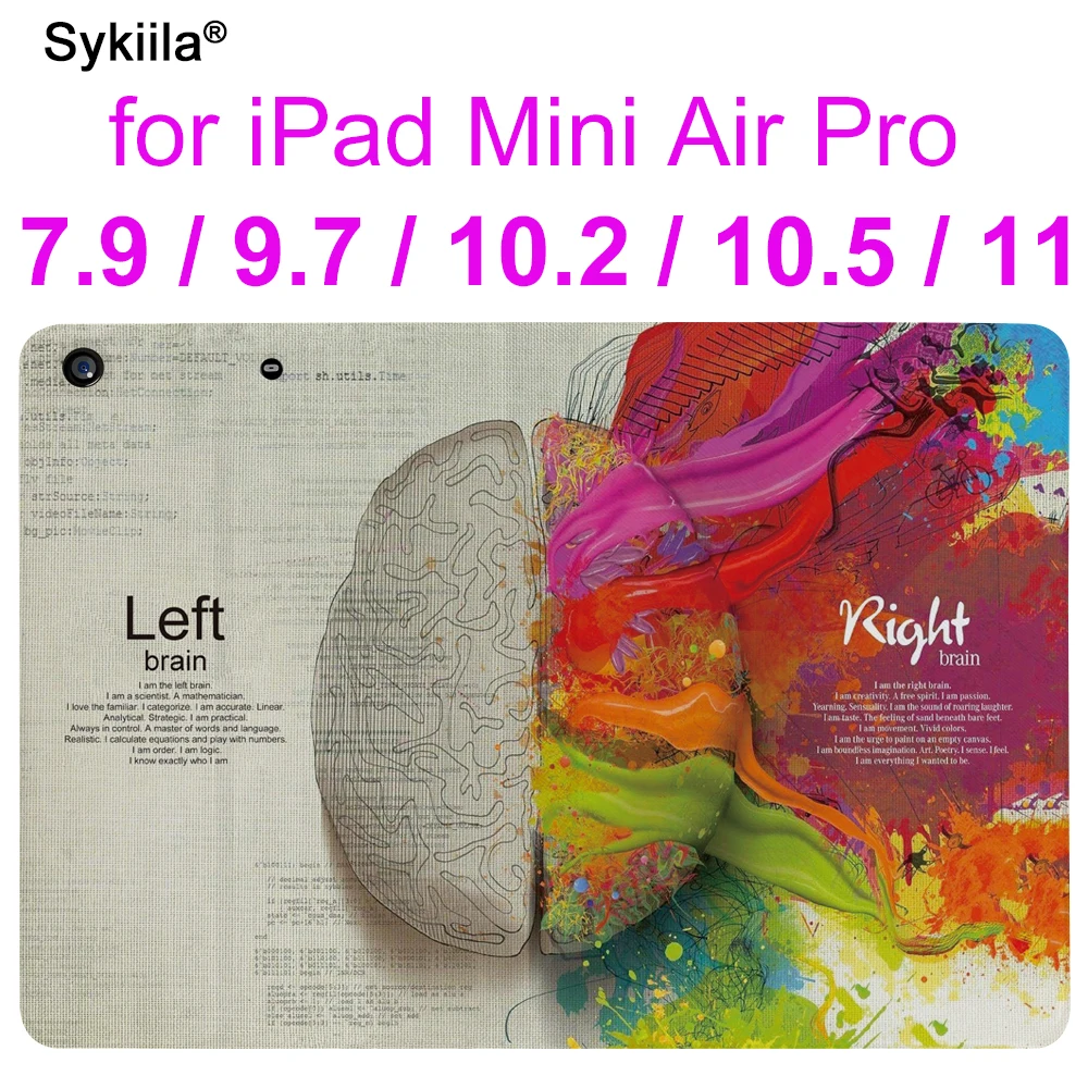 Case for iPad 10.2 Air 10.5 1 2 3 4 Mini Printed Shell Protective Cover Smart Leather Cute 9.7 Pro 11 5th 6th 7th Stand Brain
Case for iPad 10.2 Air 10.5 1 2 3 4 Mini Printed Shell Protective Cover Smart Leather Cute 9.7 Pro 11 5th 6th 7th Stand Brain