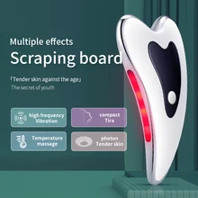 New Electric Scraping Massage Tool Gua Sha Board Face Slim guasha Massager Acupoint Anti Wrincle Tender Skin Care Beauty Tool
New Electric Scraping Massage Tool Gua Sha Board Face Slim guasha Massager Acupoint Anti Wrincle Tender Skin Care Beauty Tool