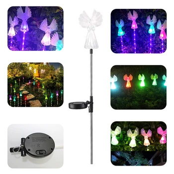 Outdoor garden LED Solar Lawn Lamp RGB Angel Shape Flickering Night Light Garden Decor Landscape Lawn Lamp Path Lighting Light
Outdoor garden LED Solar Lawn Lamp RGB Angel Shape Flickering Night Light Garden Decor Landscape Lawn Lamp Path Lighting Light