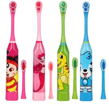 Cartoon Pattern Electric Toothbrush For Children Double-sided Tooth Brush Electric Teeth Brush With 2pcs Replacement Head 20#817
Cartoon Pattern Electric Toothbrush For Children Double-sided Tooth Brush Electric Teeth Brush With 2pcs Replacement Head 20#817