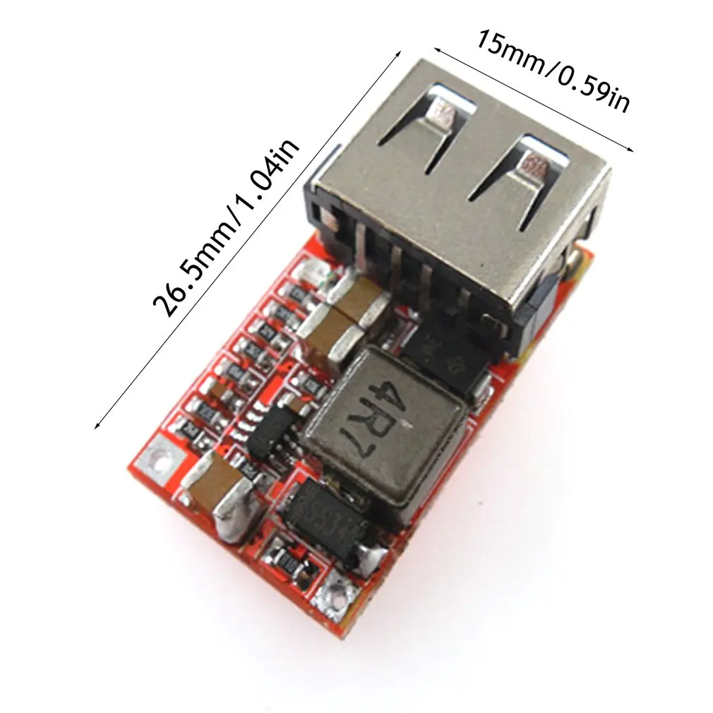 Efficiency 97.5% DC-DC Step-Down Module 6-24V12V24V to 5V3A Car USB Phone Charger Power Supply Module
Efficiency 97.5% DC-DC Step-Down Module 6-24V12V24V to 5V3A Car USB Phone Charger Power Supply Module