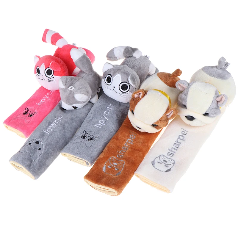 

Cute Cartoon Car Sefety Seat Belt cover Child Seat belt Shoulder Pads Protection Plush Padding Auto Accessories