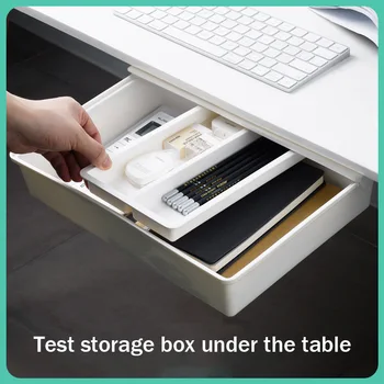 Self-adhesive Drawer Storage Box Under Desk Drawer Hidden Makeup Organizer Self Stick School Stationery Case Pen Holder
Self-adhesive Drawer Storage Box Under Desk Drawer Hidden Makeup Organizer Self Stick School Stationery Case Pen Holder