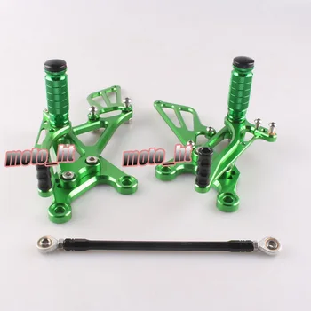 Motorcycle Adjustable Foot Pegs Rear Set Footrests Replacement Kit For Kawasaki Ninja ZX 6R ZX6R 2005 2006 2007 2008
Motorcycle Adjustable Foot Pegs Rear Set Footrests Replacement Kit For Kawasaki Ninja ZX 6R ZX6R 2005 2006 2007 2008