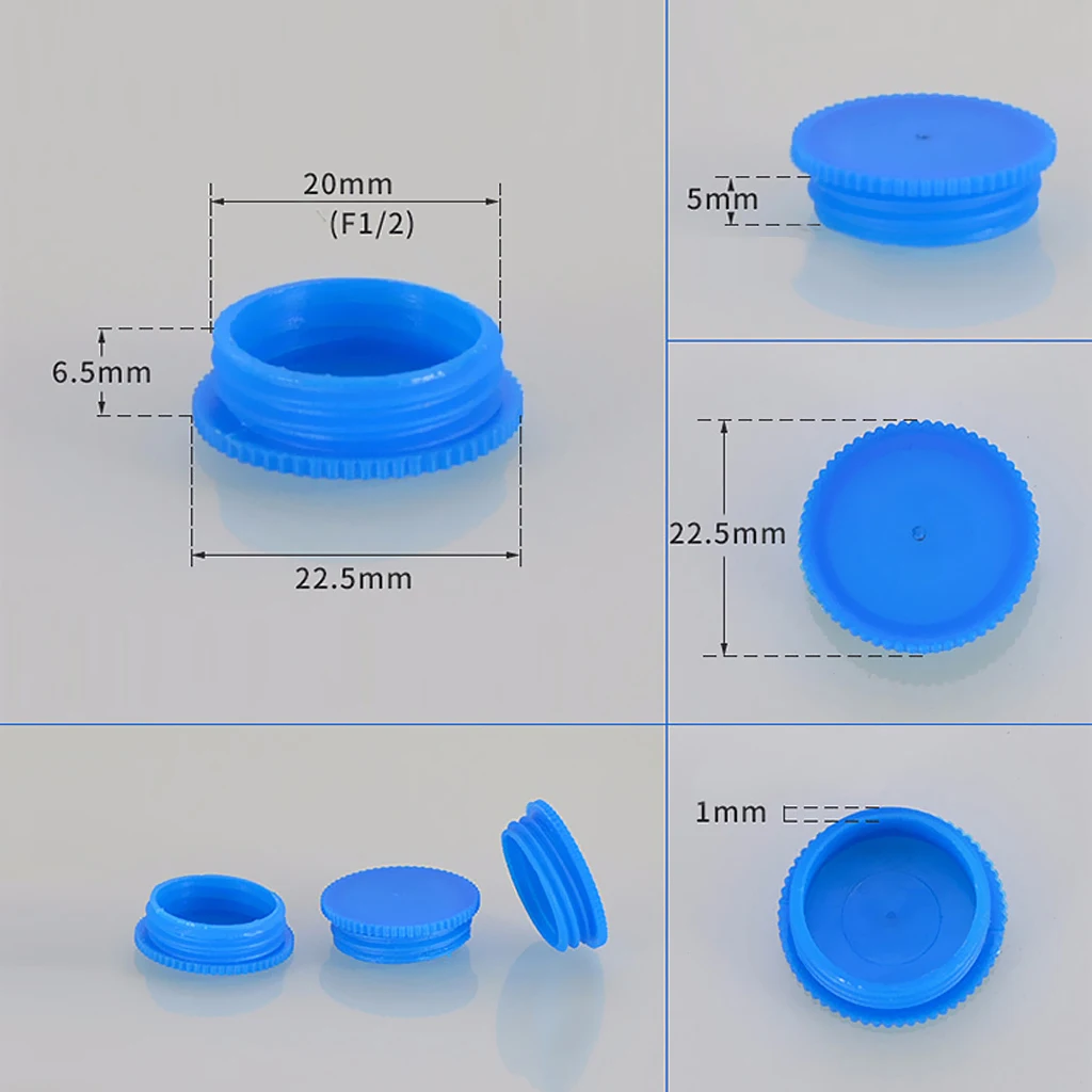 Pack Of 100pcs 1/2'' DN15 Plastic End Cap Stainless Steel Geyser Hose Pipe Pack Of 100pcs 1/2'' DN15 Plastic End Cap Stainless Steel Geyser Hose Pipe
