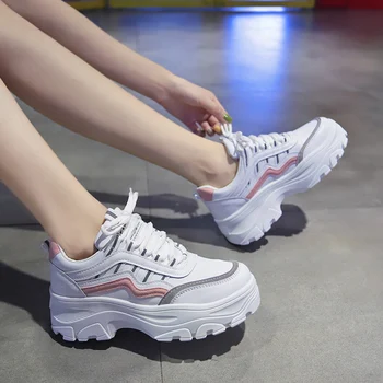 Platform Shoes Casual Women Sneakers White Shoes Casual Platform Increased Chunky Shoes Fashion Woman Vulcanize Shoes
Platform Shoes Casual Women Sneakers White Shoes Casual Platform Increased Chunky Shoes Fashion Woman Vulcanize Shoes