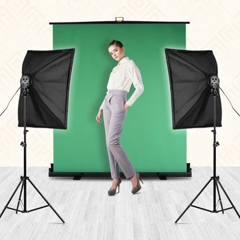 Professional Studio Photography Light Kit Including 50 * 70cm Softboxes 4-in-1 Light Socket Light BulbsLight StandCarry Bag
Professional Studio Photography Light Kit Including 50 * 70cm Softboxes 4-in-1 Light Socket Light BulbsLight StandCarry Bag