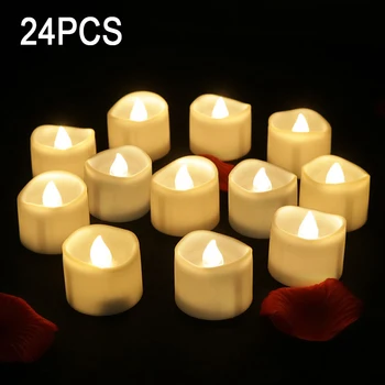 Flameless Votive Candles Battery Operated Flickering LED Tea Light Party Birthday Weeding Decorative Candles Home Decor
Flameless Votive Candles Battery Operated Flickering LED Tea Light Party Birthday Weeding Decorative Candles Home Decor