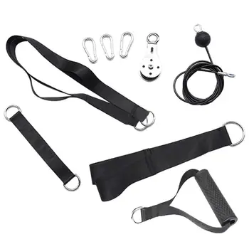 9PCS Forearm Strength Exerciser and Lift Pulley System,Workout with Pulley Adjustable Length Home Gym Easy Install, Loading Pin
9PCS Forearm Strength Exerciser and Lift Pulley System,Workout with Pulley Adjustable Length Home Gym Easy Install, Loading Pin
