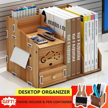 Desktop Table Organizer Home Office Storage Folder File Rack Wooden Display Shelf Stand Storage Box Stationery Accessories
Desktop Table Organizer Home Office Storage Folder File Rack Wooden Display Shelf Stand Storage Box Stationery Accessories