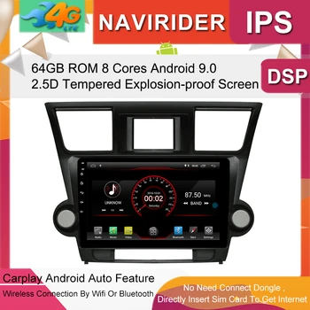 Car Multimedia Player 10.1inch IPS Screen Monitor GPS tape recorder Bluetooth Android 9.0 For Toyota Highlander 2012 Auto Audio
Car Multimedia Player 10.1inch IPS Screen Monitor GPS tape recorder Bluetooth Android 9.0 For Toyota Highlander 2012 Auto Audio