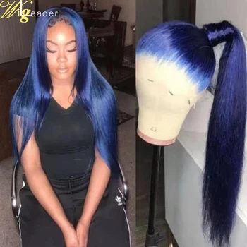 Wigleader Human Hair Deep Blue Glueless Lace Front Wigs 150% Preplucked Straight 13x6 Lace Frontal Wigs With Baby Hair
Wigleader Human Hair Deep Blue Glueless Lace Front Wigs 150% Preplucked Straight 13x6 Lace Frontal Wigs With Baby Hair