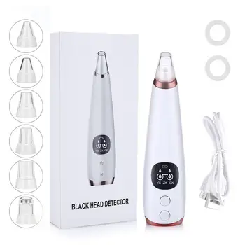 ABS White Blackhead Removal Equipment Face Beauty Apparatus Effective Black Head Cleaner Face Care USB Charging Fast Clean
ABS White Blackhead Removal Equipment Face Beauty Apparatus Effective Black Head Cleaner Face Care USB Charging Fast Clean
