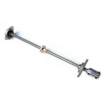 5Pc 30cm T8 Lead Screw Rod with Nut + Bearing Block + Coupler 8mm x 300mm CNC Tool
5Pc 30cm T8 Lead Screw Rod with Nut + Bearing Block + Coupler 8mm x 300mm CNC Tool