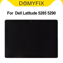 

lcd matrix 12.3" inch For DELL LATITUDE 5285 5290 1920X1280 LCD Screen Touch Digitizer Assembly Panel LCD Combo with Frame