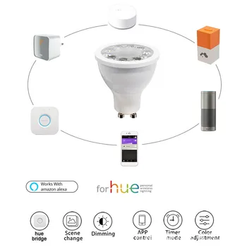 5W RGB Light Bulb Smart Lamp GU10 Atmosphere Color Changing Light Decor Home Party
5W RGB Light Bulb Smart Lamp GU10 Atmosphere Color Changing Light Decor Home Party