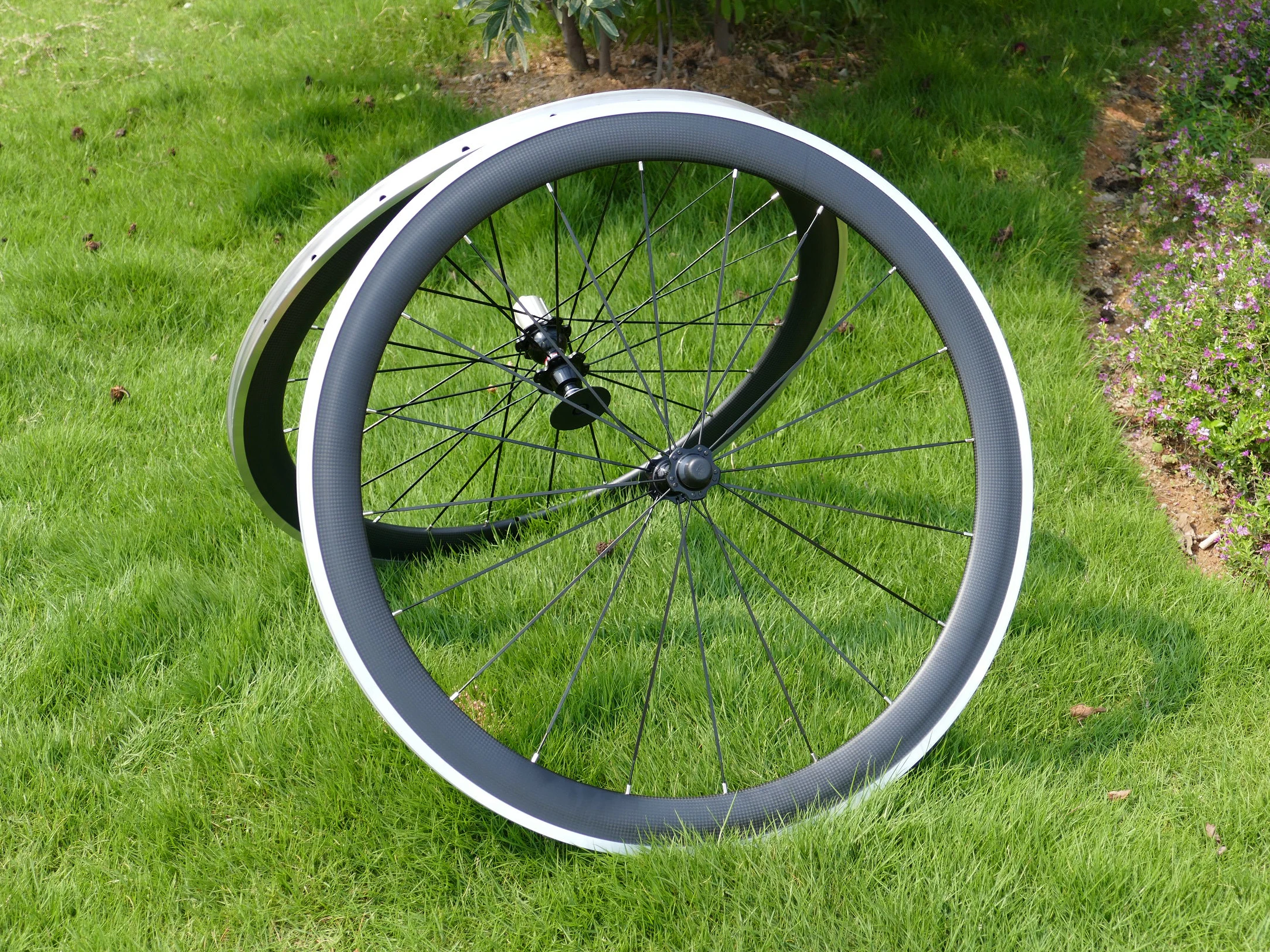 

FLX-WS-CW25 Full Carbon 700C Road Bike Clincher Wheelset Depth 50mm Toray Carbon Wheel Rim Alloy Brake Side Rim Width 21mm