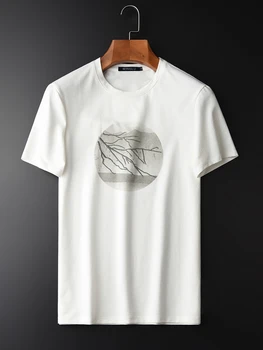 And Embroidered Printed T-shirts New Summer Fashion Slim Short Sleeve Round Collar White Men's Tees M 2XL 3XL 4XL
And Embroidered Printed T-shirts New Summer Fashion Slim Short Sleeve Round Collar White Men's Tees M 2XL 3XL 4XL