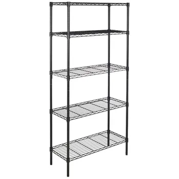 90 X 35 X180cm Household Five-layer Shoe Rack Open Frame Modern Fashion Durable Plastic Coating Display High-quality Stand Black
90 X 35 X180cm Household Five-layer Shoe Rack Open Frame Modern Fashion Durable Plastic Coating Display High-quality Stand Black