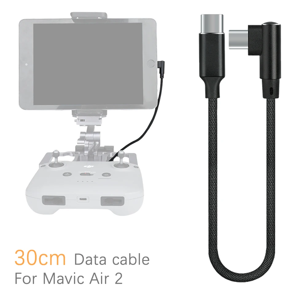 Tablet PC Data Cable for Mavic Air 2 Remote Control Type-C/IOS Data Conversion Line for DJI Mavic Air 2 Accessories
Tablet PC Data Cable for Mavic Air 2 Remote Control Type-C/IOS Data Conversion Line for DJI Mavic Air 2 Accessories