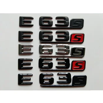 

Chrome Black 3D Letters Trunk Badges Emblems Emblem Badge for Mercedes Benz W211 W212 W213 C207 A207 S212 S211 E63s E63 S AMG