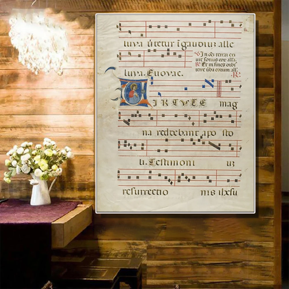 Laeacco Sheet Music Vintage Posters and Prints Canvas Painting Modern Home Decoration Wall Art Picture Living Room Class Room
Laeacco Sheet Music Vintage Posters and Prints Canvas Painting Modern Home Decoration Wall Art Picture Living Room Class Room