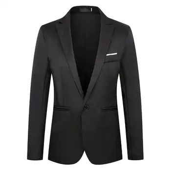 The new 2020 button is a suit jacket youth Korean version of the slim one button suit men's suit casual outerwear
The new 2020 button is a suit jacket youth Korean version of the slim one button suit men's suit casual outerwear