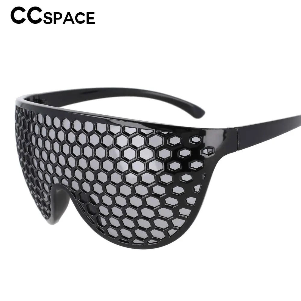 53141 Gafas De Sol One Lens Honeycomb Decorative Sunglasses Modern Party Men Women's Shades Uv400 Lunette De Soleil Femme
53141 Gafas De Sol One Lens Honeycomb Decorative Sunglasses Modern Party Men Women's Shades Uv400 Lunette De Soleil Femme