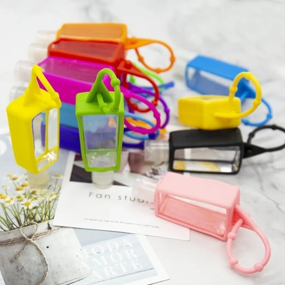 30ml Mini Cute Empty Bottle Portable Traveling Refillable color random Perfume Sanitizer Bottle Silicone Holder Hand I8Y6
30ml Mini Cute Empty Bottle Portable Traveling Refillable color random Perfume Sanitizer Bottle Silicone Holder Hand I8Y6
