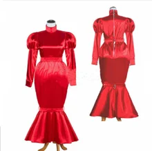 French Sissy Maid Satin Red Dress Lockable Uniform Cosplay Dresser Customization
French Sissy Maid Satin Red Dress Lockable Uniform Cosplay Dresser Customization